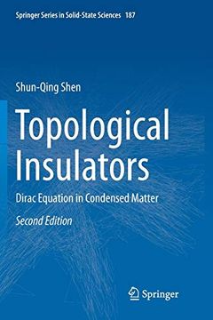 portada Topological Insulators: Dirac Equation in Condensed Matter (Springer Series in Solid-State Sciences) (en Inglés)