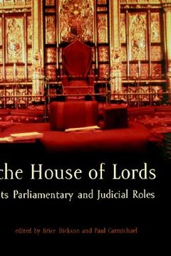 portada the house of lords: its parliamentary and judicial roles