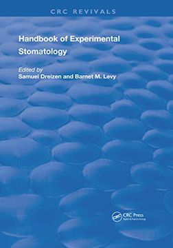 portada Handbook of Experimental Stomatology (Routledge Revivals) 