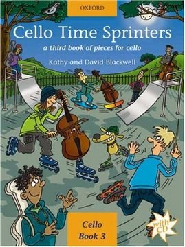 portada Cello Time Sprinters + CD: A third book of pieces for cello