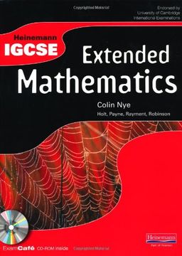 portada Heinemann Igcse. Extended Maths. Student's Book. Con Espansione Online. Per le Scuole Superiori. Con Cd-Rom (en Inglés)