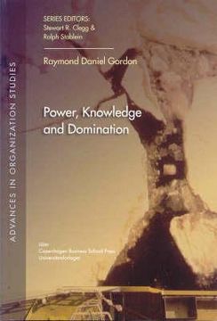 portada power, knowledge and domination (in English)