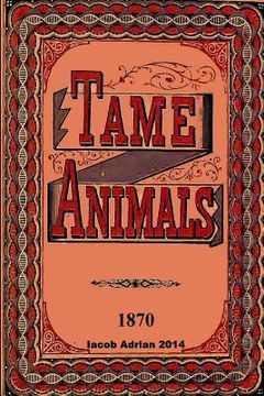 portada Tame animals 1870 (en Inglés)