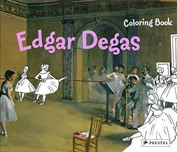 portada Edgar Degas: Coloring Book (in English)
