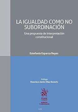 portada Igualdad Como no Subordinacion la (in Spanish)
