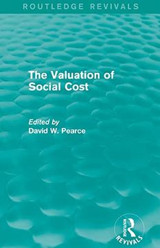 portada The Valuation of Social Cost (Routledge Revivals) (in English)