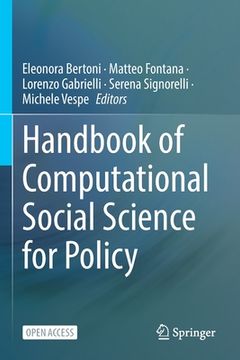 portada Handbook of Computational Social Science for Policy (in English)