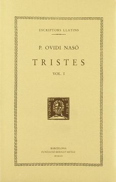 portada Tristes, Vol. I: Llibres I-Ii (in Latín, Catalán)