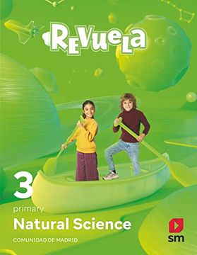 portada Natural Science. 3 Primary. Revuela. Comunidad de Madrid (en Inglés)
