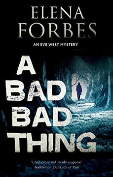portada A Bad, bad Thing (an eve West Mystery) (in English)