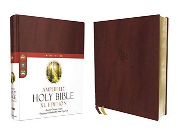 portada Amplified Holy Bible, xl Edition, Leathersoft, Burgundy (en Inglés)