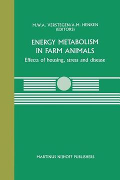 portada Energy Metabolism in Farm Animals: Effects of Housing, Stress and Disease (en Inglés)