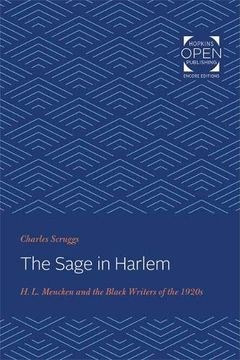 portada The Sage in Harlem: Sage in Harlem: H. L. Mencken and the Black Writers of the 1920S (in English)