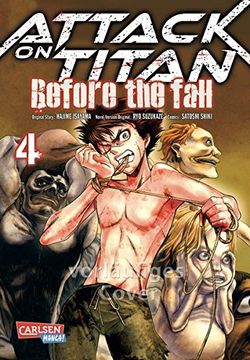 portada Attack on Titan - Before the Fall, Band 4 (in German)