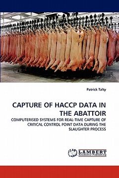 portada capture of haccp data in the abattoir (en Inglés)