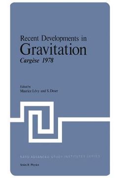 portada Recent Developments in Gravitation: Cargèse 1978 (en Inglés)