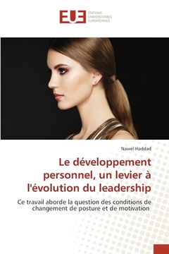 portada Le développement personnel, un levier à l'évolution du leadership (in French)