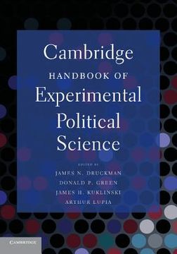 portada Cambridge Handbook of Experimental Political Science 
