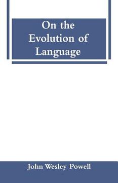 portada On the Evolution of Language (en Inglés)