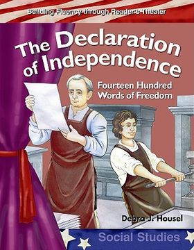 portada the declaration of independence: fourteen hundred words of freedom (en Inglés)
