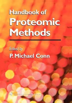 portada handbook of proteomic methods (en Inglés)