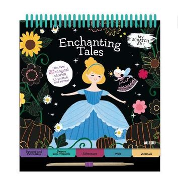 portada My Scratch Art: Enchanting Tales (en Inglés)
