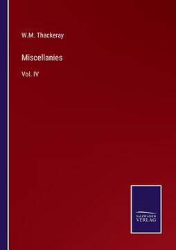 portada Miscellanies: Vol. IV