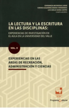 portada La Lectura y la Escritura vol v (in Spanish)