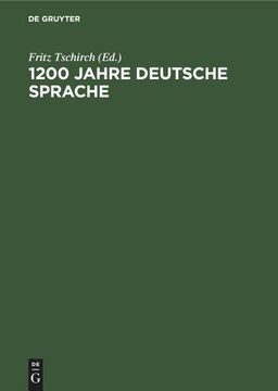 portada 1200 Jahre Deutsche Sprache (en Alemán)