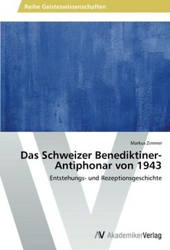 portada Das Schweizer Benediktiner-Antiphonar Von 1943