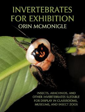 portada Invertebrates for Exhibition: Insects, Arachnids, and Other Invertebrates Suitable for Display in Classrooms, Museums, and Insect Zoos (en Inglés)
