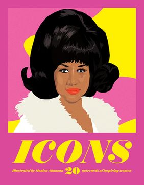 portada Icons: 50 Legendary Women in Music Notecards: (Blank Greeting Cards Featuring Empowering Female Role Models, Illustrated Portraits of Iconic Women on Notecards) 