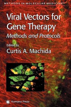 portada viral vectors for gene therapy: methods and protocols (en Inglés)