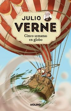 portada JULIO VERNE 5. CINCO SEMANAS EN GLOBO (in Spanish)
