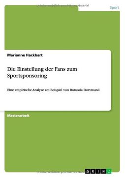 portada Die Einstellung Der Fans Zum Sportsponsoring