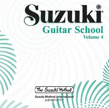 portada Suzuki Guitar School, vol 4 (en Inglés)