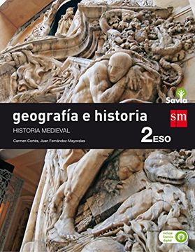 portada Geografía e historia. 2 ESO. Savia: Valencia y Extremadura