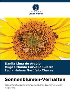 portada Sonnenblumen-Verhalten (in German)