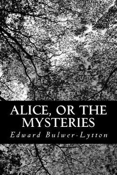 portada Alice, or The Mysteries (en Inglés)