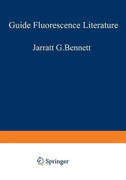 portada Guide to Fluorescence Literature (en Inglés)