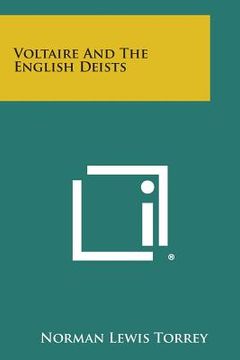 portada Voltaire And The English Deists (en Inglés)