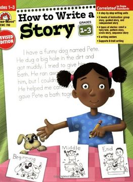 portada How to Write a Story, Grades 1-3 (in English)