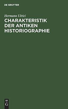 portada Charakteristik der Antiken Historiographie (en Alemán)