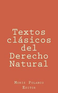 portada Textos clásicos del derecho natural (in Spanish)