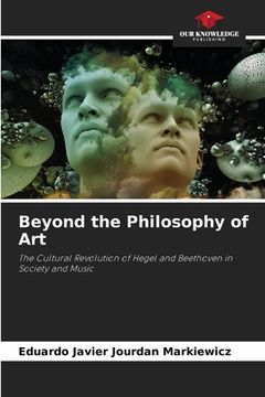 portada Beyond the Philosophy of Art (in English)