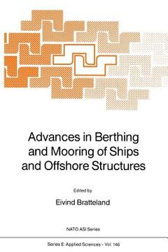 portada Advances in Berthing and Mooring of Ships and Offshore Structures (en Inglés)