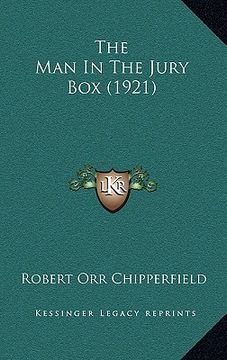 portada the man in the jury box (1921) (en Inglés)