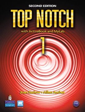 portada Top Notch 1 With Activ and Mylab English (in English)