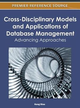 portada cross-disciplinary models and applications of database management