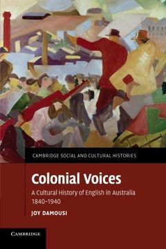 portada Colonial Voices (Cambridge Social and Cultural Histories) 
